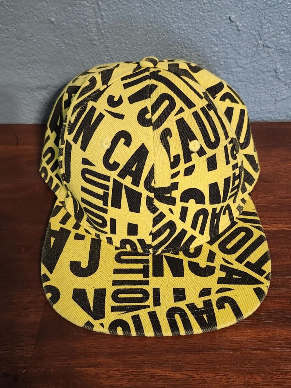 Bioworld Birds of Prey Caution Tape Baseball Snapback Hat Harley Quinn